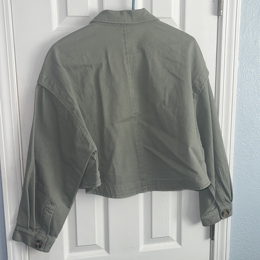 Cropped Jean jacket - Picture 4 of 4